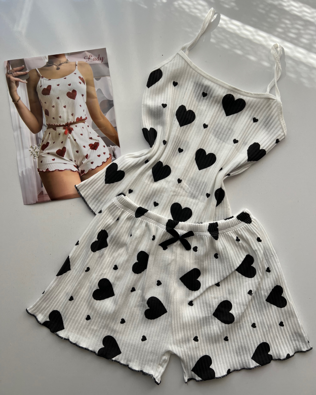 ست کبریتی قلب مشکی 🖤